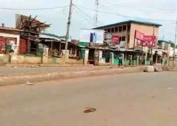 Streets in Enugu deserted for sit-at-home order