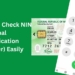 How to Check NIN (National Identification Number) Easily