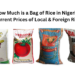 How Much is a Bag of Rice in Nigeria: Current Prices of Local & Foreign Rice